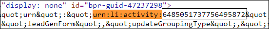 How to view source code on LinkedIn