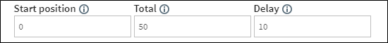 Start position Total invitations and Delay - LinkHelp