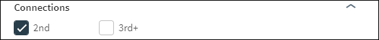 Connections search filter - LinkHelp