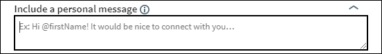 Include-a-personal-message-for-connecting - LinkHelp