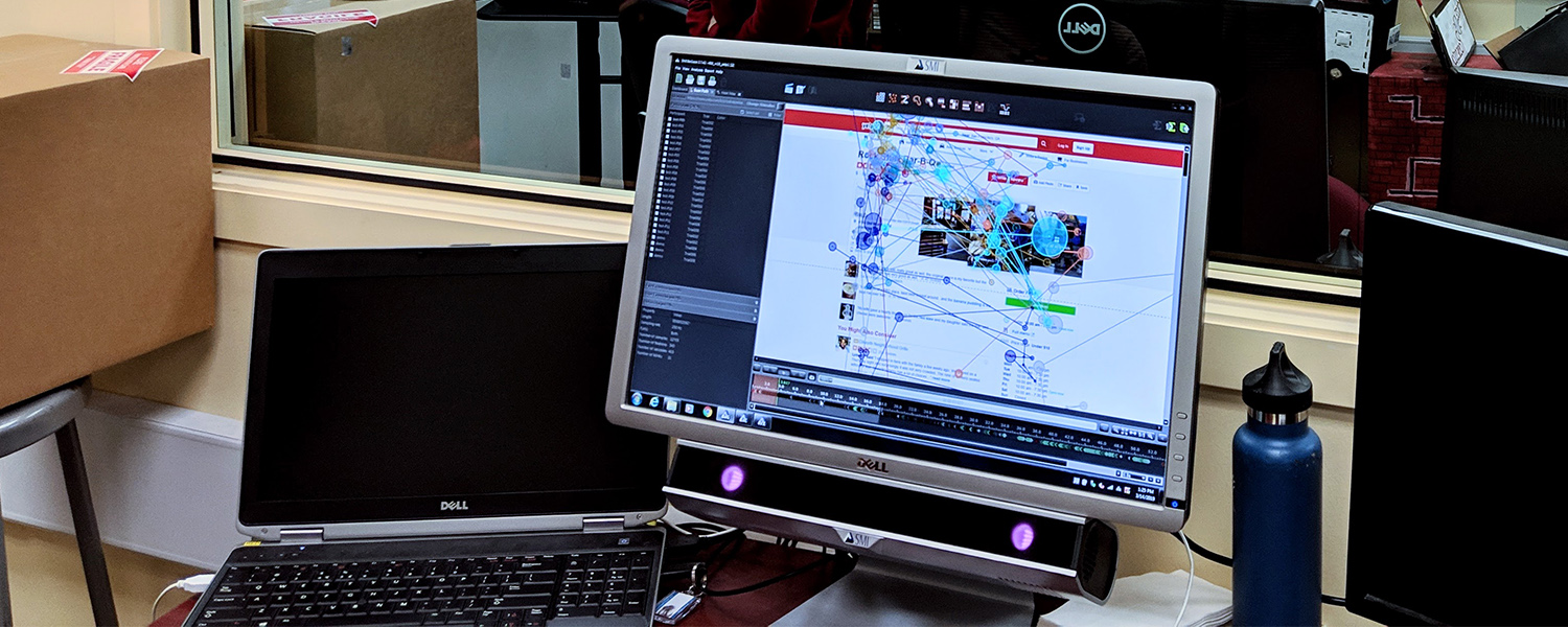 Eye-tracking setup and results