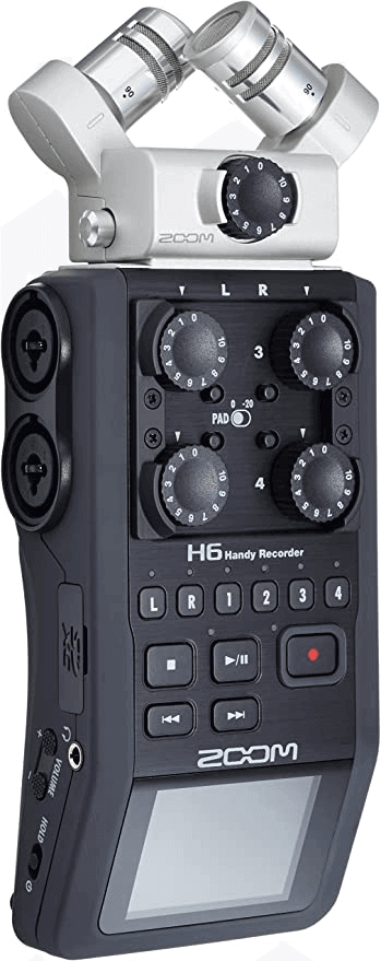 Zoom H6 Six-Track Portable Recorder