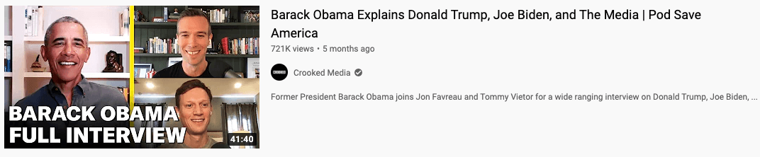 pod save america podcast episode with barack obama