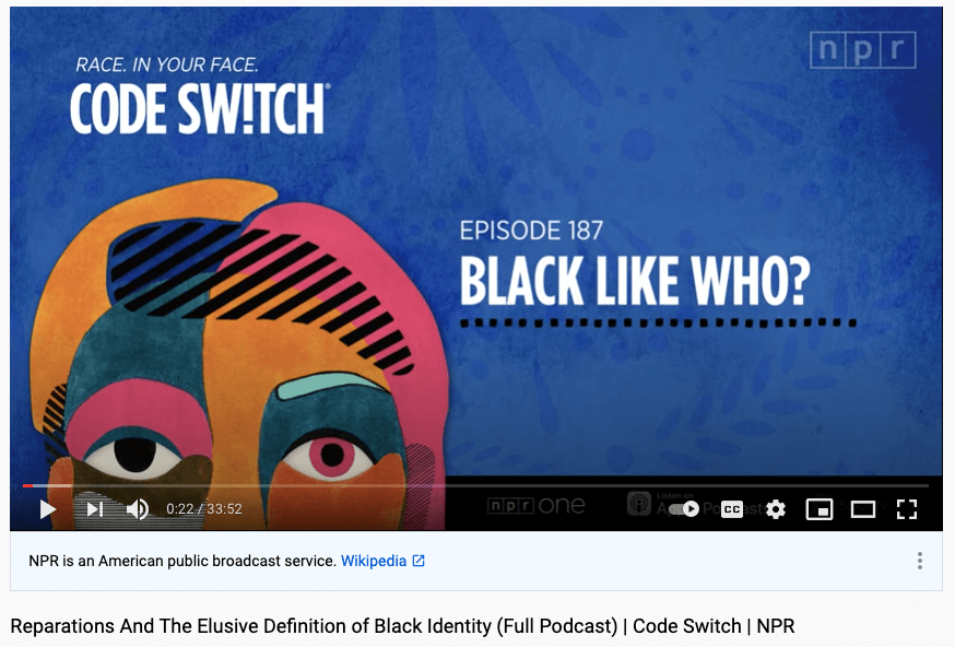 npr code switch