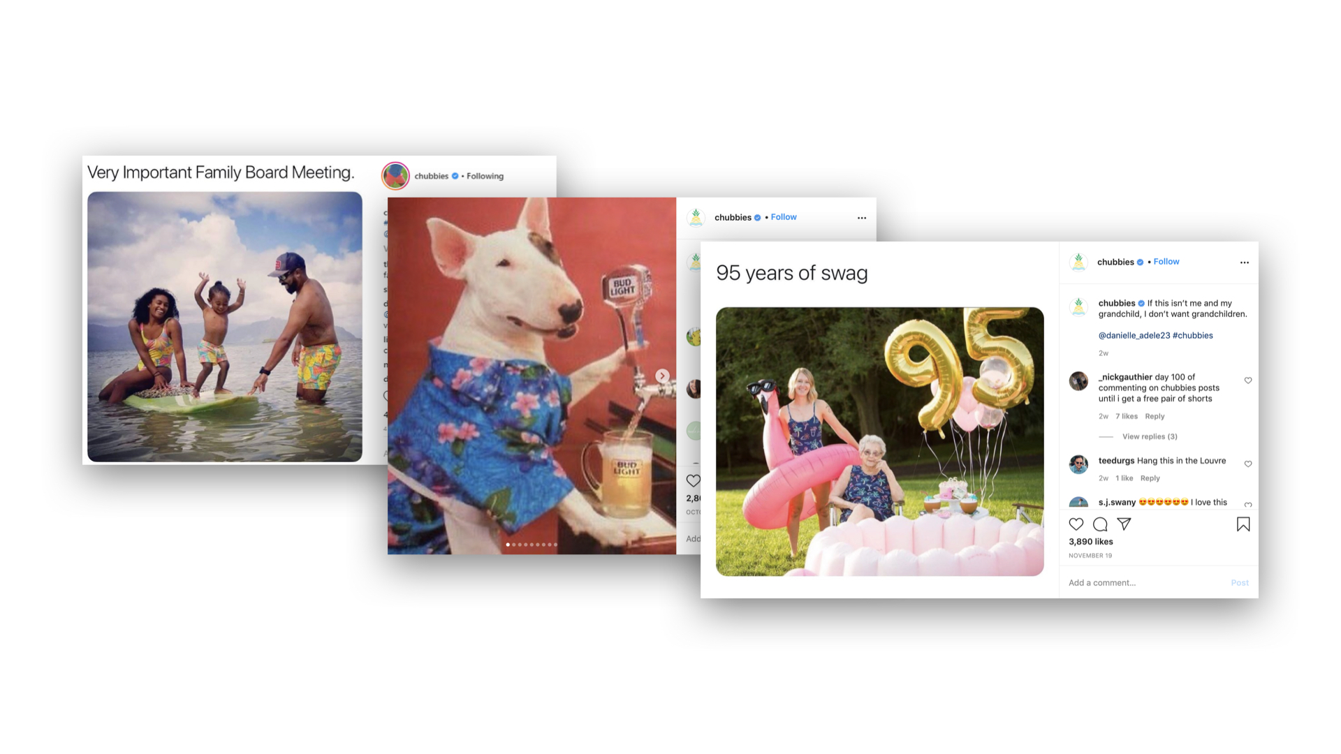 G & Co. is a DTC digital agency: Chubbies has mastered utilizing social media to project the lifestyle its brand helps create