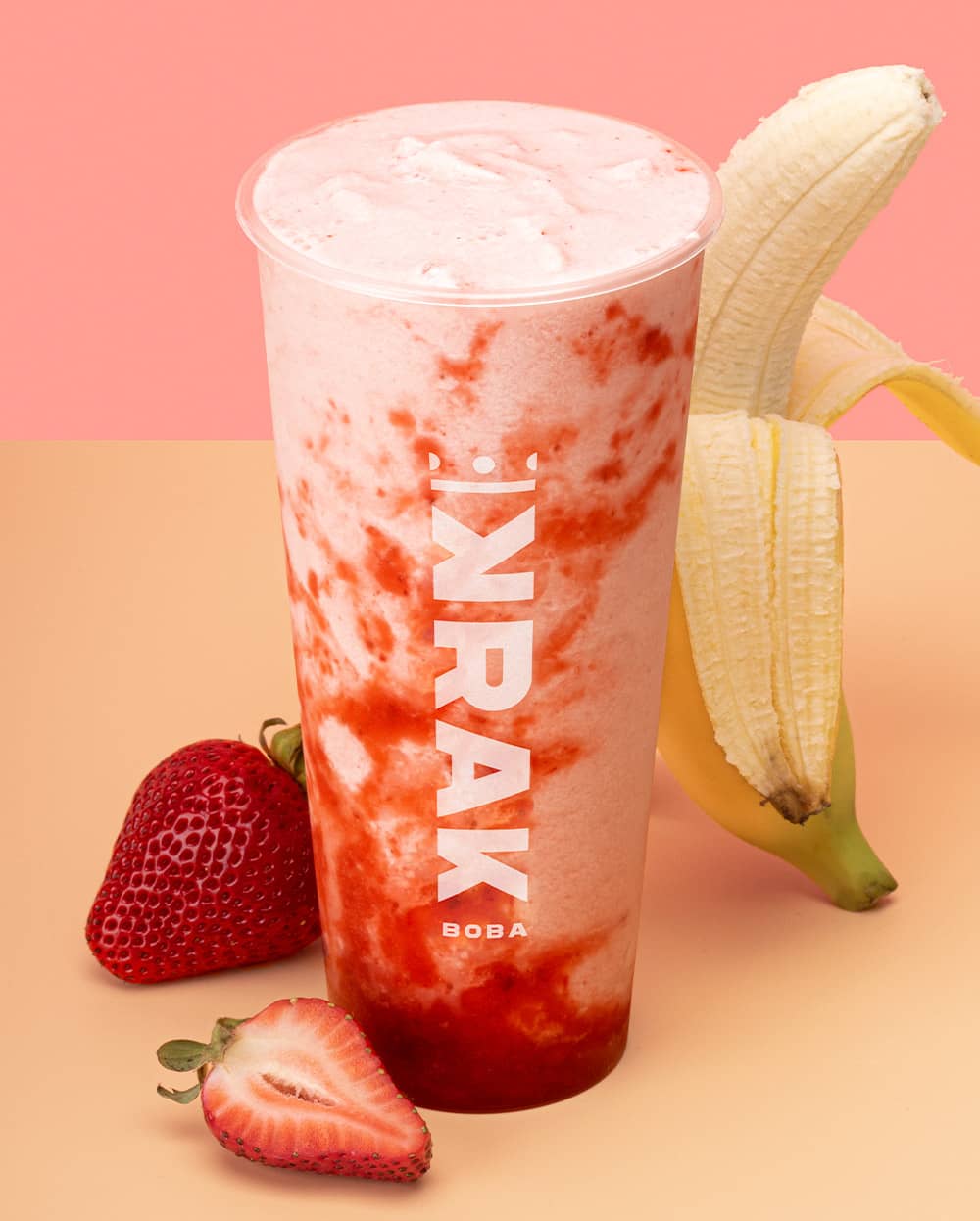 Krak Boba Strawberry Gon' Bananas