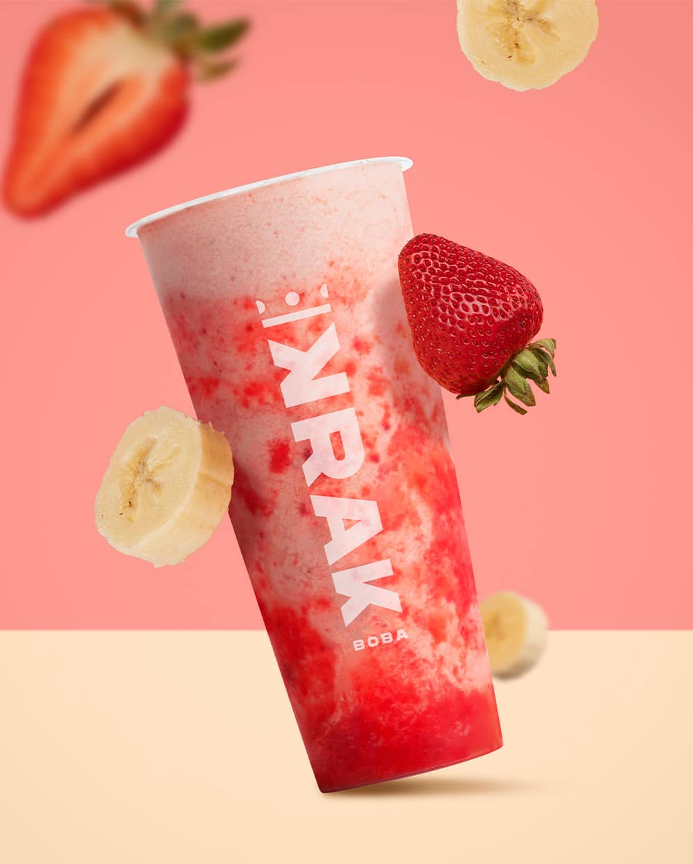 Krak Boba Strawberry Gon' Bananas