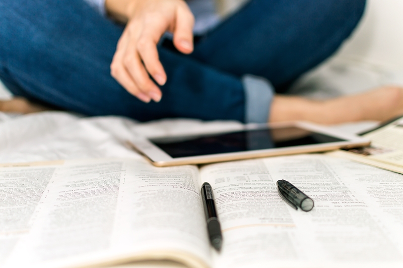 Students can access a mobile app no matter where they are.