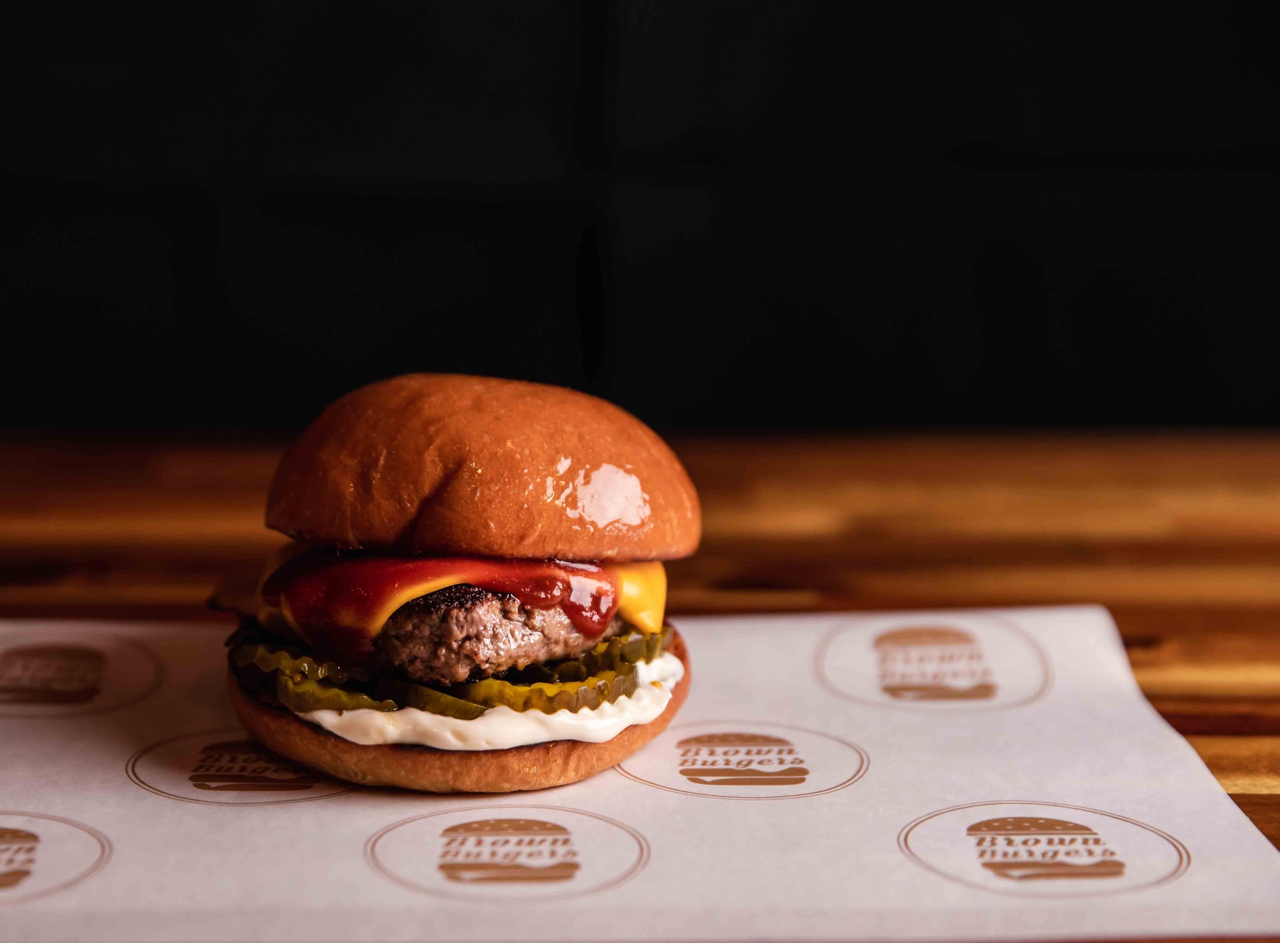 Menu Brown Burgers Moonah, Hobart, Tasmania