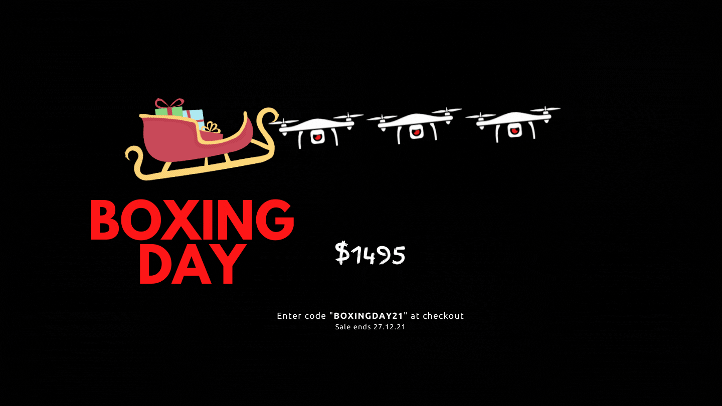 Boxing Day Deal: Drone Security Course Bundle 2021