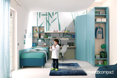 cameretta moretti compact per bambino KC306