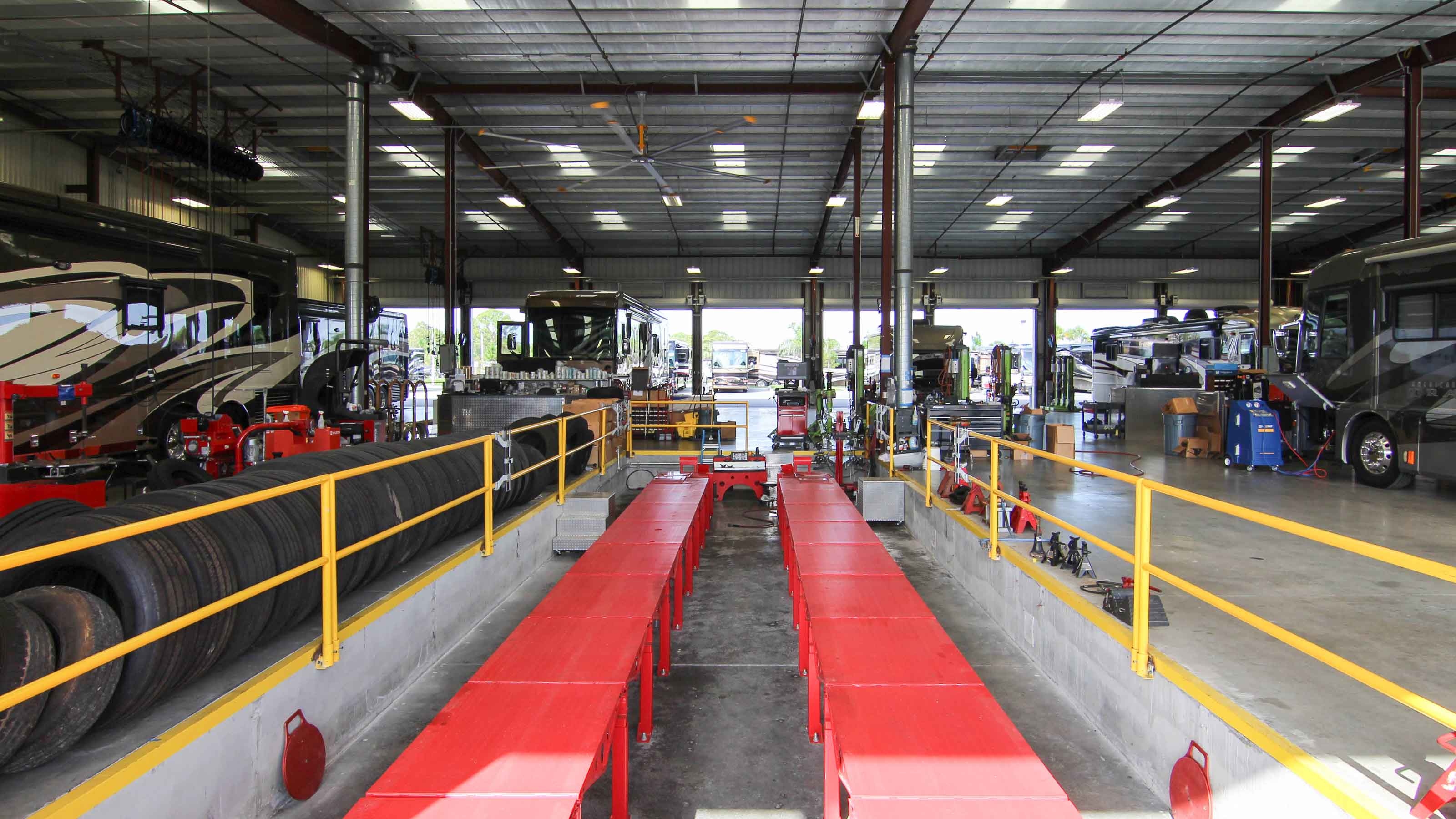 RV Tires, Alignments & More North Trail RV Center