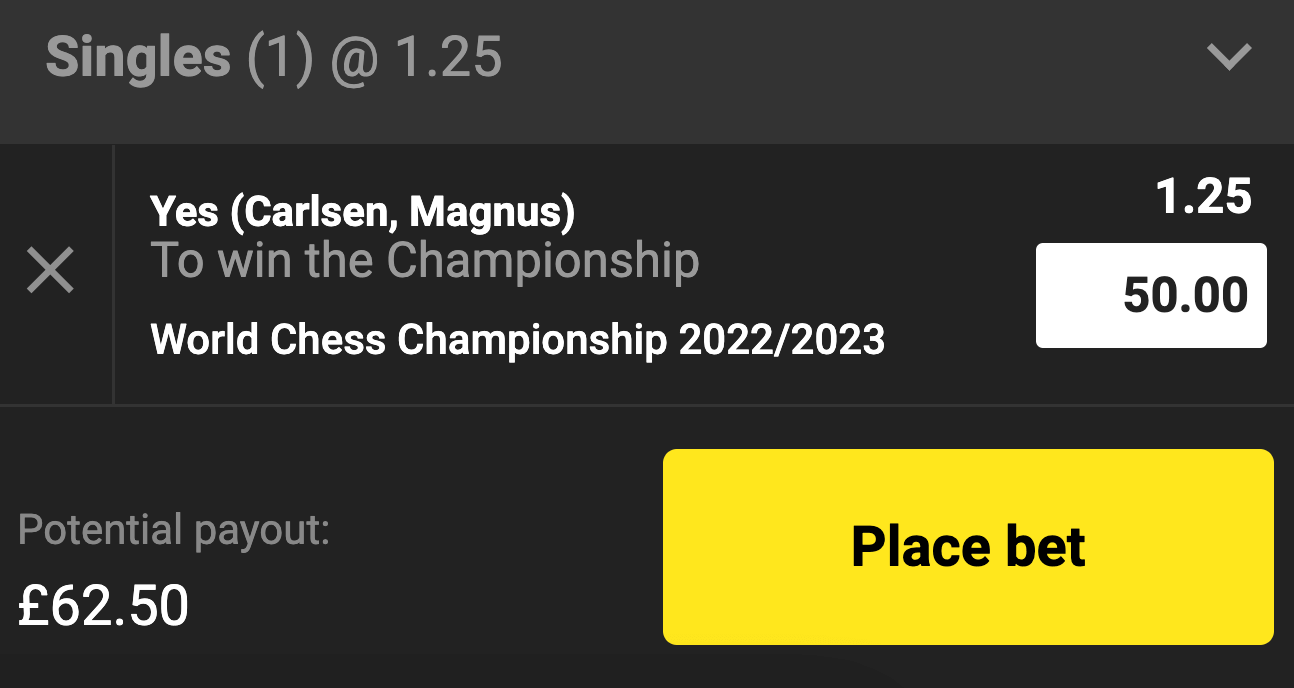 unibet chess outright bet slip