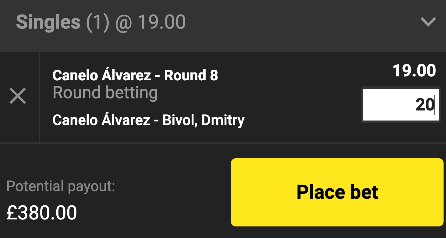 unibet boxing betting slip example