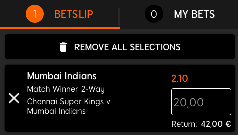 888sport cricket bet slip example