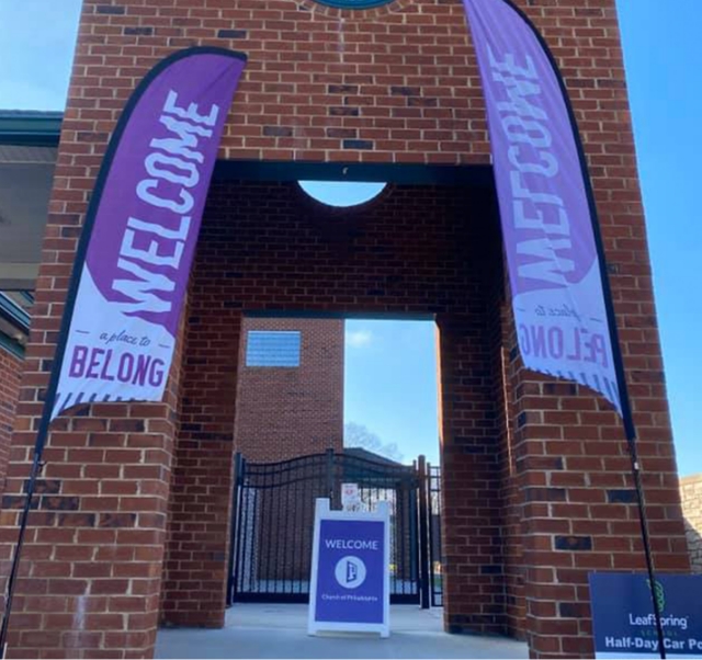 Front entrance to building where we have service in Charlotte, NC.