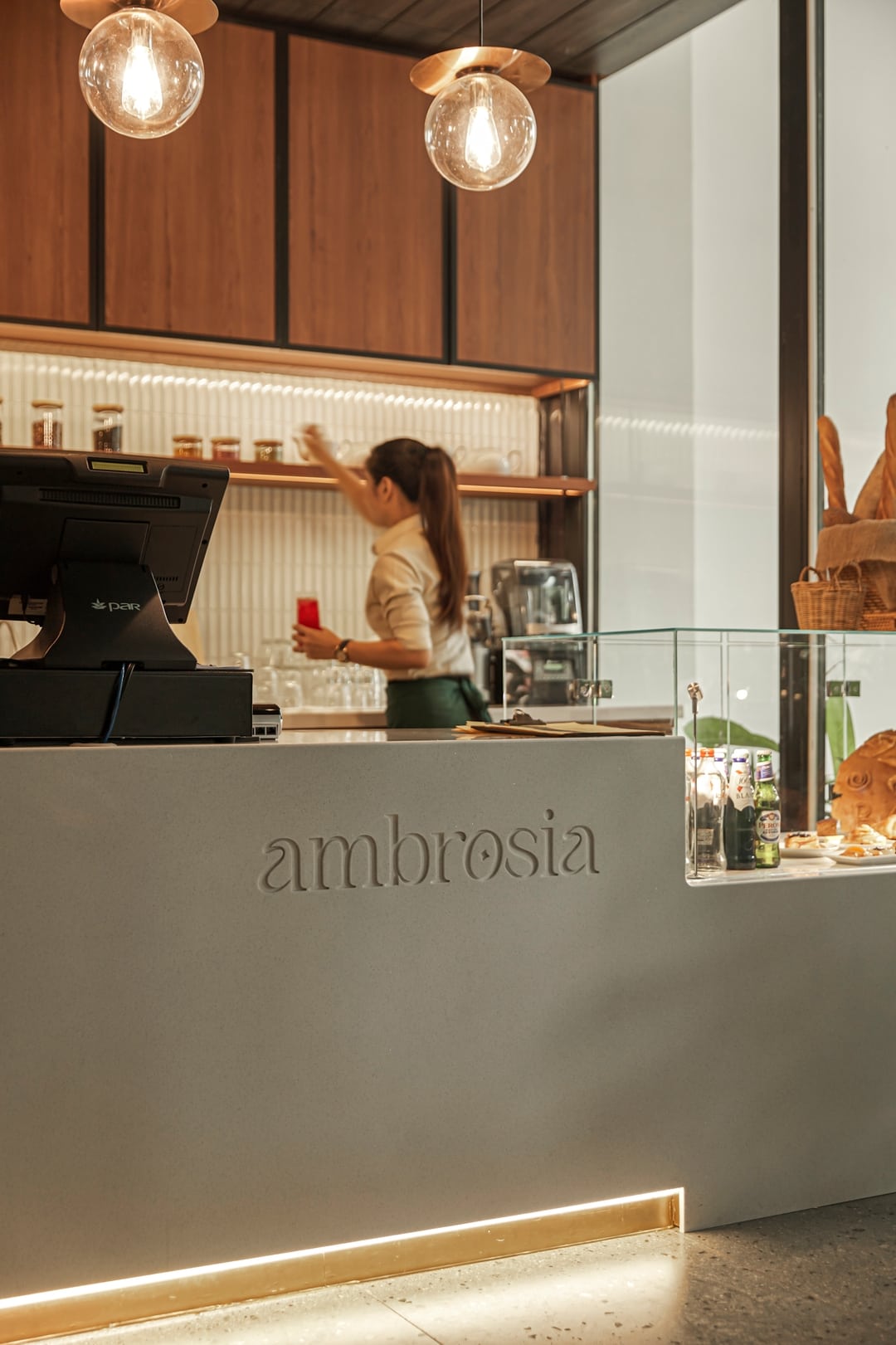 Ambrosia Café Bistro gets new logo and identity by Xolve