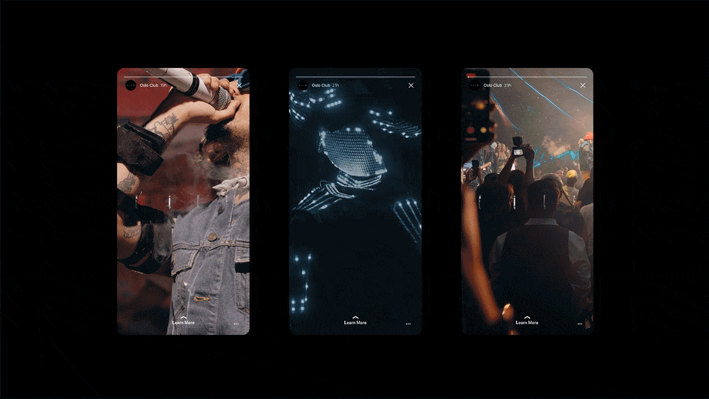 Oslo Club Stories animation