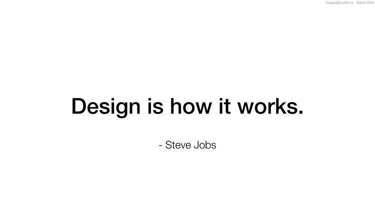 design is how it works steve jobs