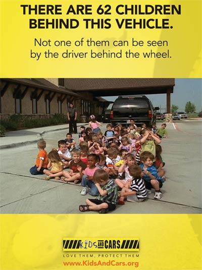 62 children behind this vehicle
