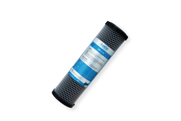 Lõi CTO 10’’ cấu tạo gồm than hoạt tính nghiền nhỏ