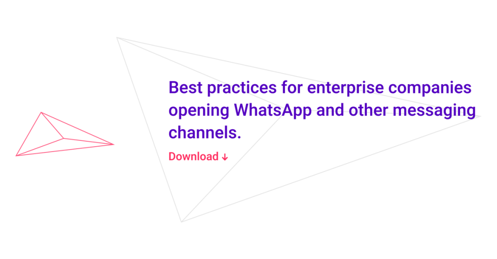 Best practices for opening WhatsApp and other Channels