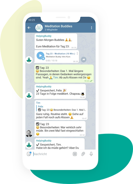 Meditation Buddy Chat Group