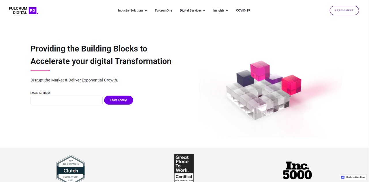 Fulcrum Digital Building Blocks For Accelerating Digital Transformation Fulcrum Digital Building Blocks For Accelerating Digital Transformation