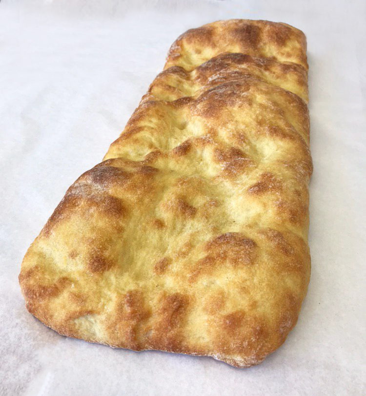 Focaccia Lingua Naturale beliebt bei Restaurants und Hotels in Zürich von Bäckerei Fenuta