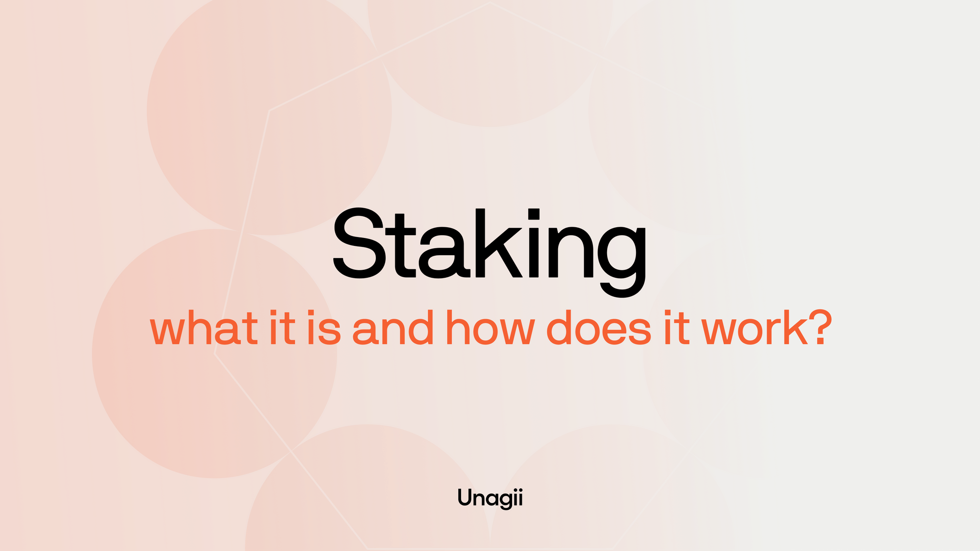 Staking coins What is staking, and how does it work?