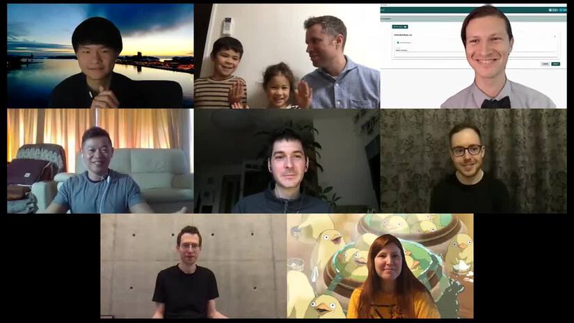 Curvegrid Virtuali-Tea remote team catch-up