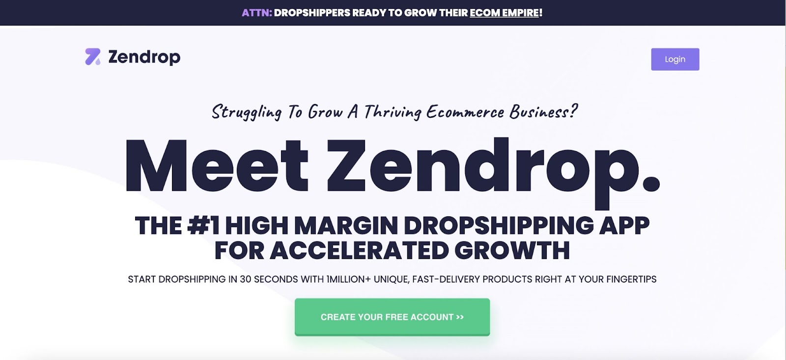 Zendrop Overview