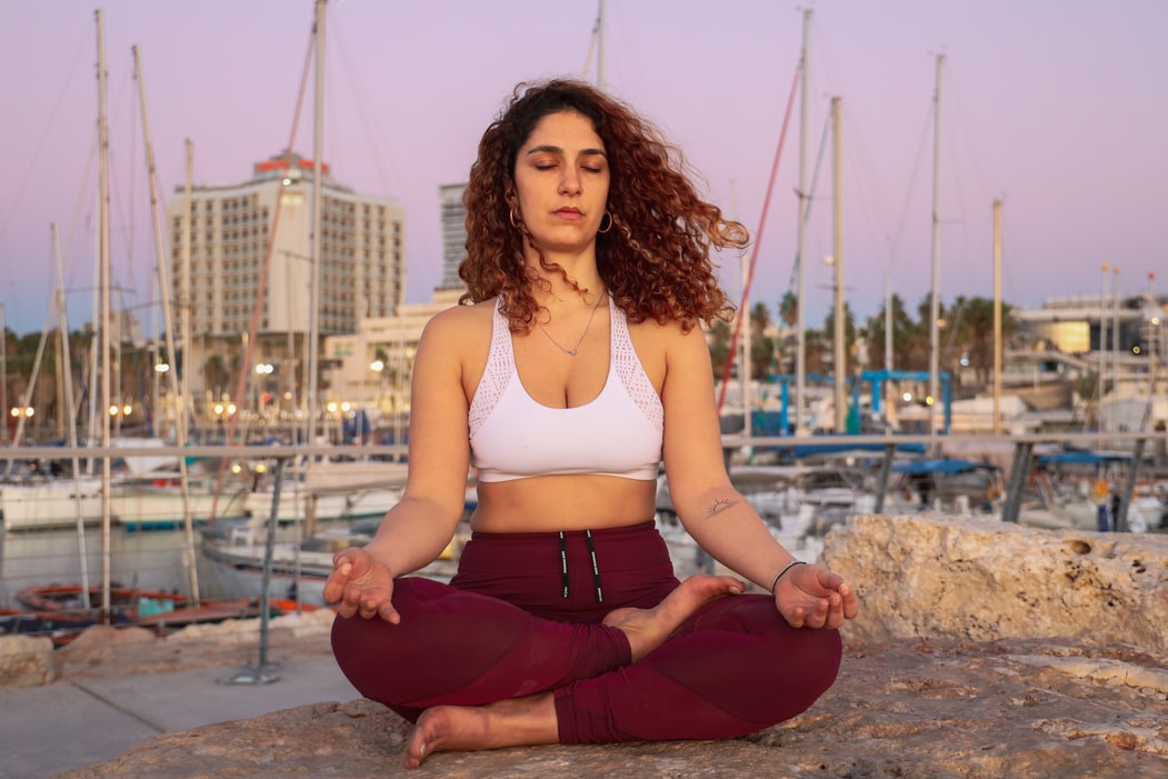 Meditation is one of the natural PMS remedies.