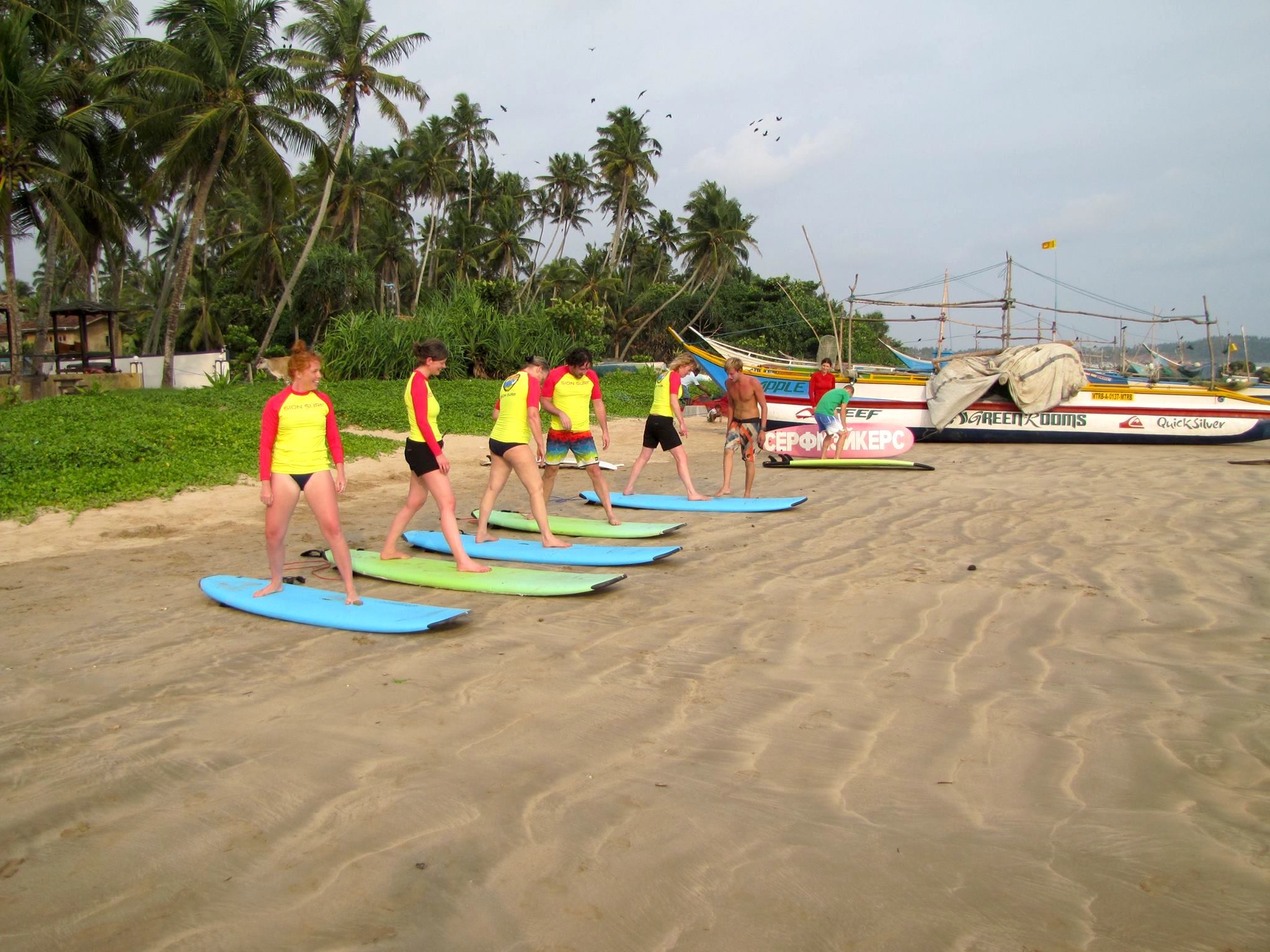 David on one of our Pop Up Retreats in Sri Lanka…