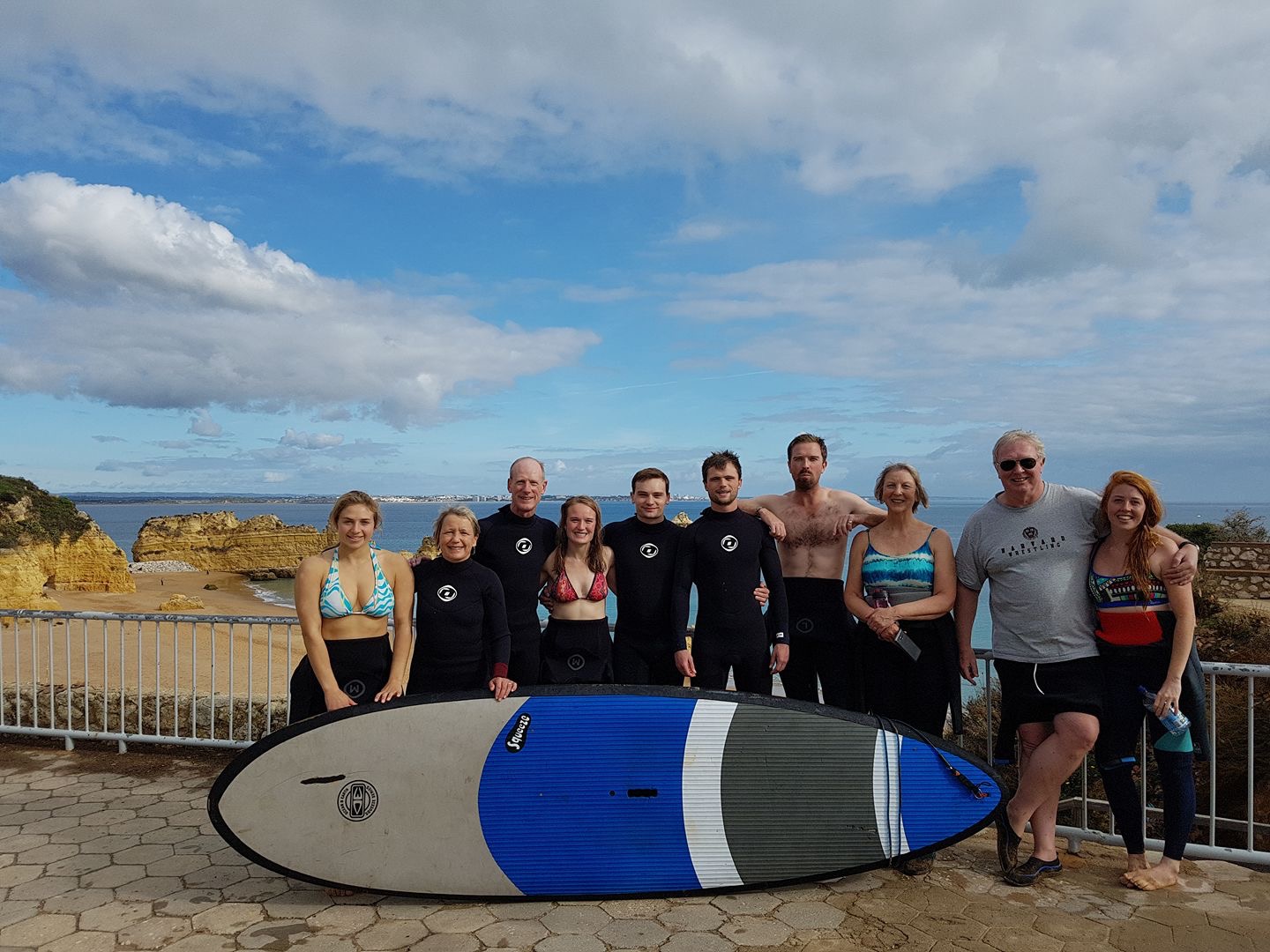 Family group private SUP, Surf and Yoga Retreat!