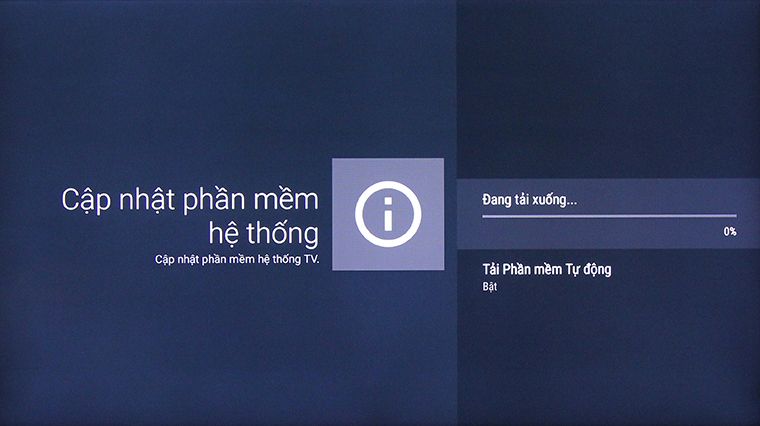 Hướng dẫn cập nhật phần mềm tivi Sony siêu đơn giản