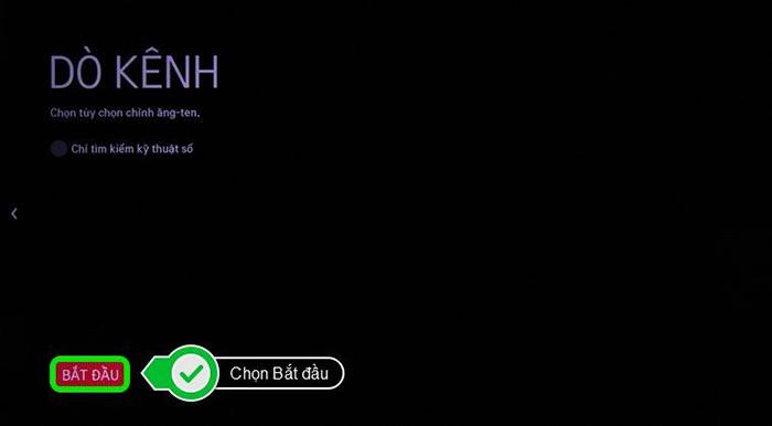Cách dò kênh trên tivi LG sử dụng hệ điều hành WebOS