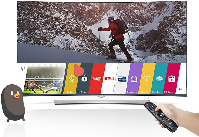 Cách xem phim nghe nhạc trong USB trên Smart tivi LG
