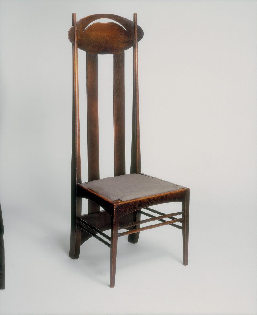 Fig 4 'Argyle Chair - as displayed in Vienna Secession exhibit