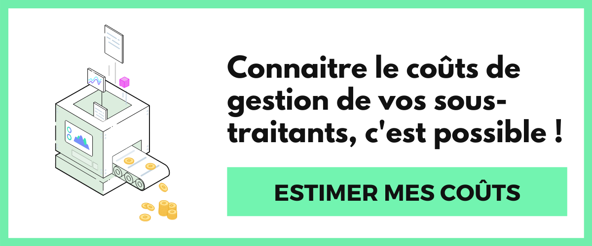 Simulateur du coûts de gestion de vos sous-traitants