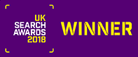 UK Search Awards WInner 2018