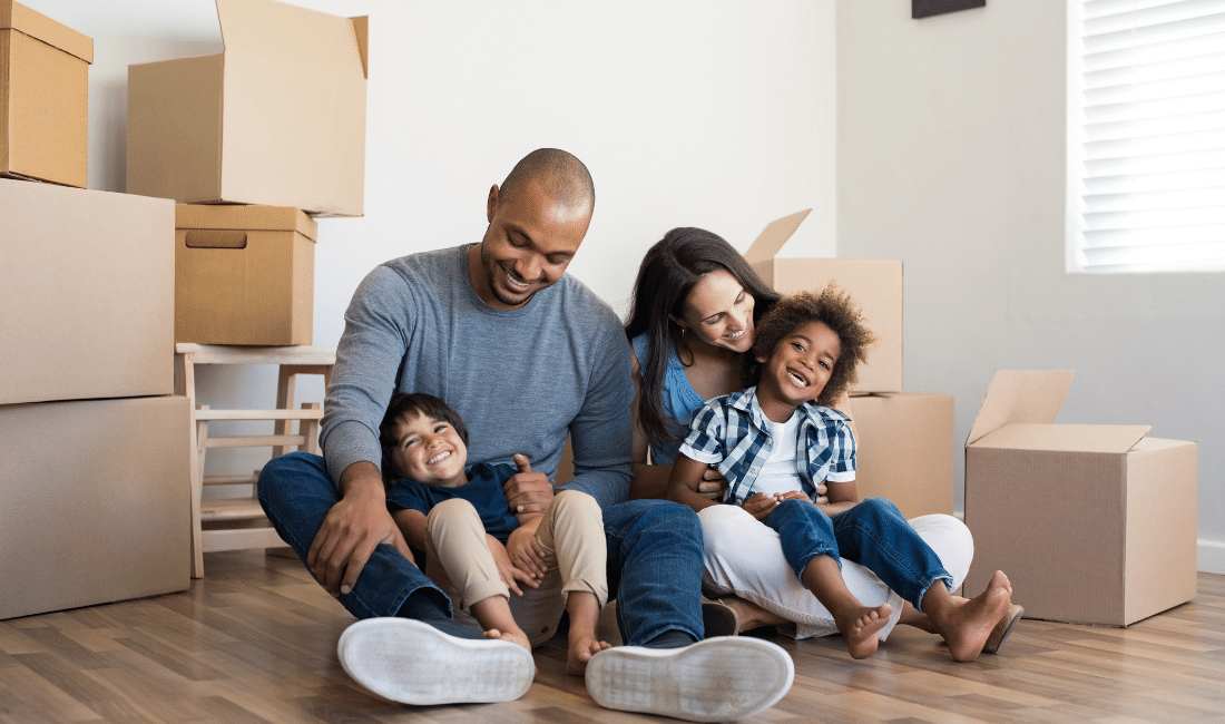 Family Moving to New Home