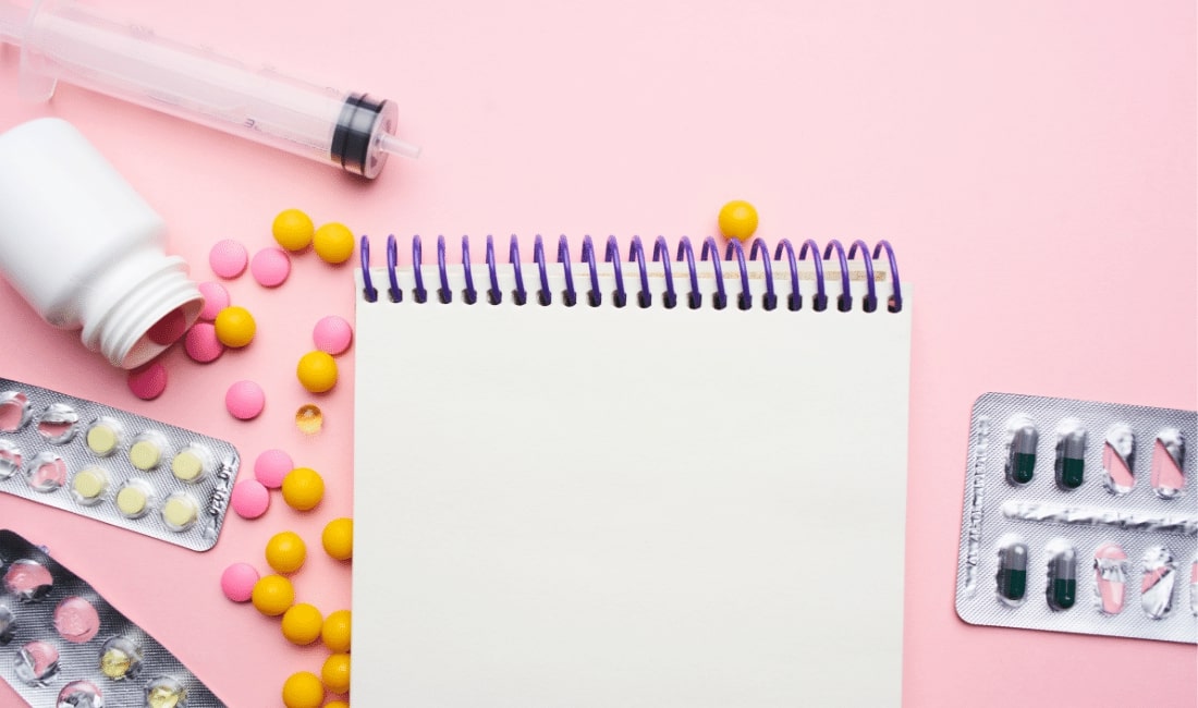 Blank Notes and Medicines