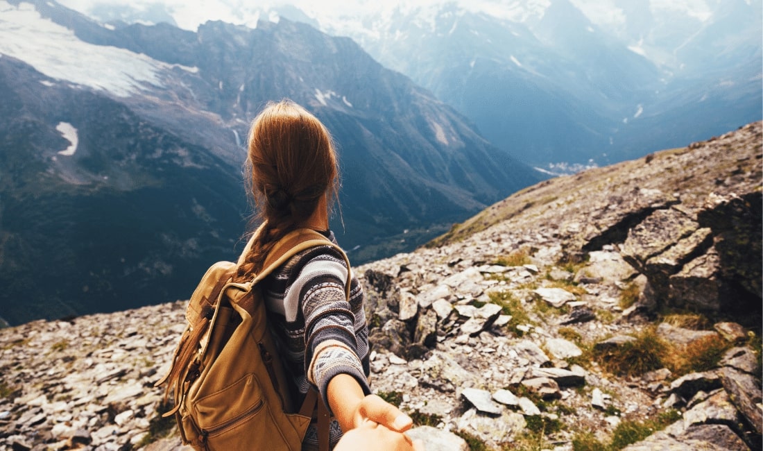 Hike on the Mountain