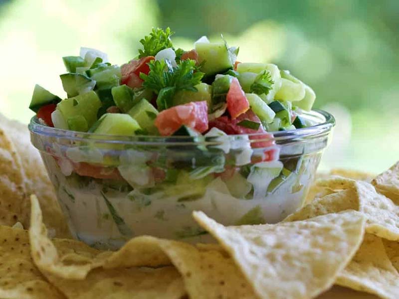 Crisp Cucumber Salsa