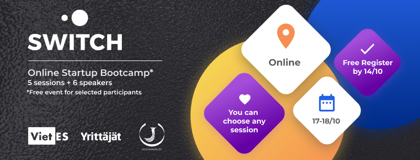 Poster of SWITCH Online Startup Bootcamp 2020