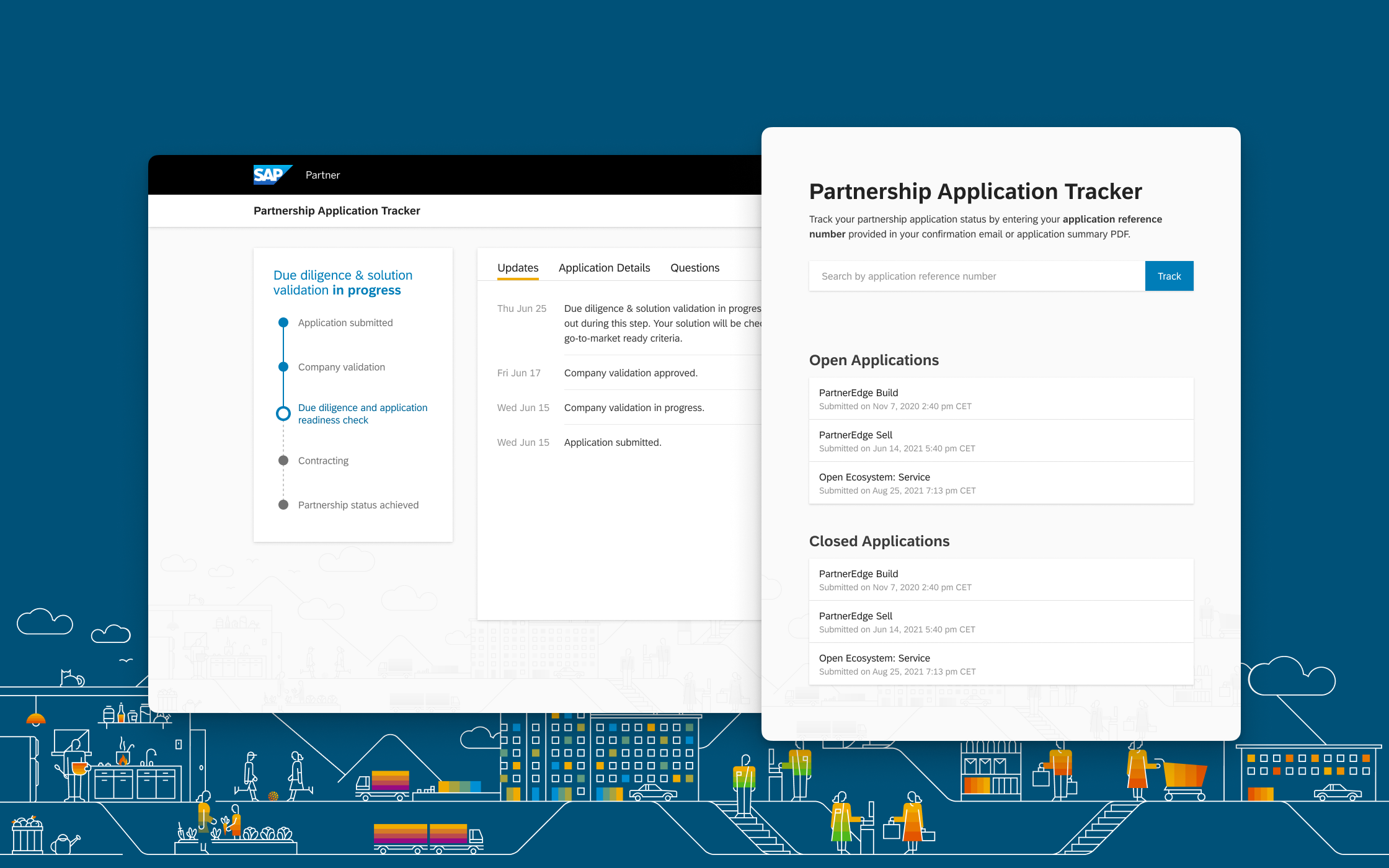 Application tracker project cover image