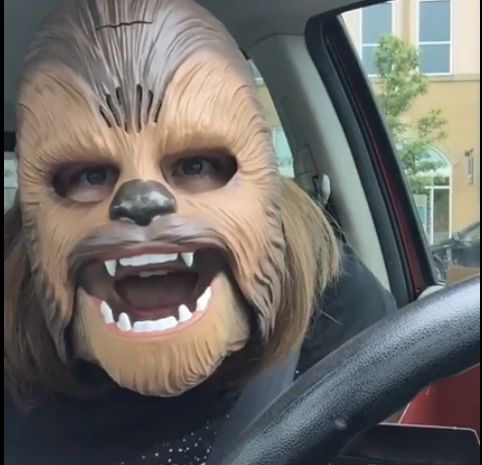 Chewbaca mom that was trending