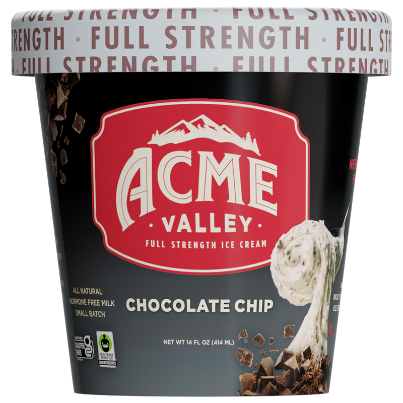 Acme Valley Ice Cream The Only Full Strength Ice Cream