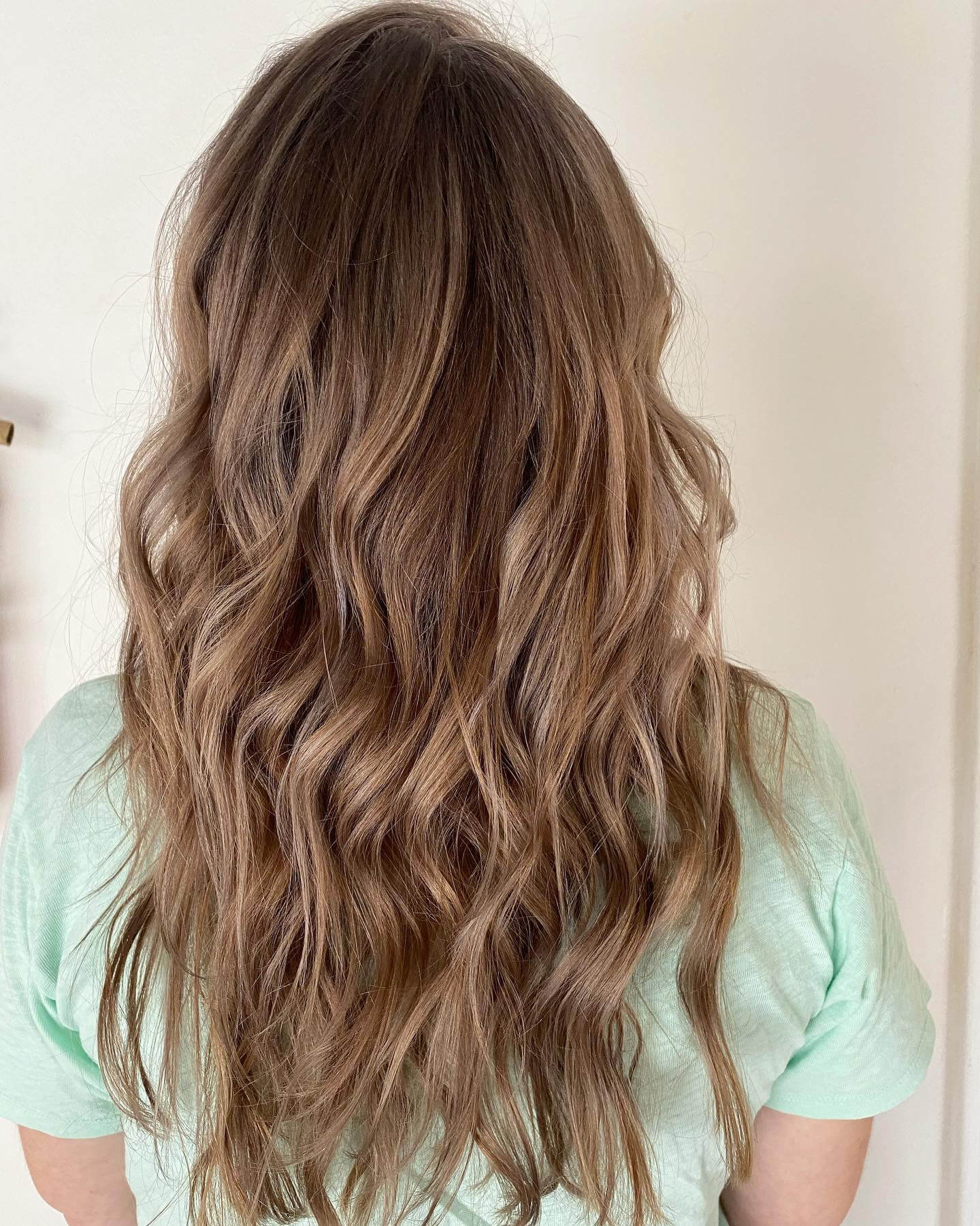 Beautiful light brown full balayage